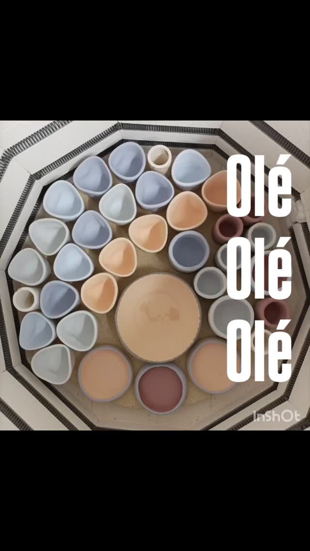 New kiln opening! Olé!