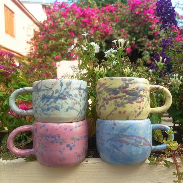 New bunch of mugs out now 
#handmade #ceramics #handmadeceramics #ceramicart #pottery #art #pottersfun #mugs #muglover #ceramicmug #greekceramics #ceramicsingreece #ceramicstudio #boniskilns