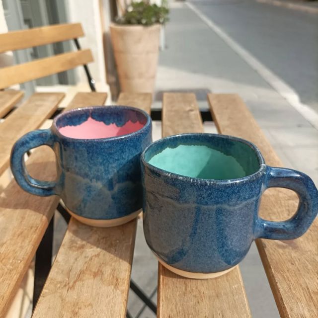 New double glazed mugs out now!
#handmadeceramics #handmade #mugs #ceramicsingreece #greekceramics