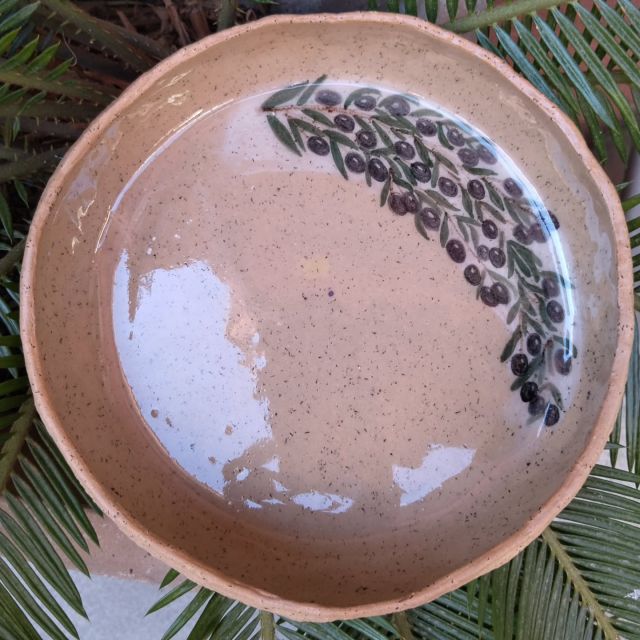Stoneware salad bowl
#handmadeceramıcs #ceramicbowl #greekceramics #ceramicart #potteryart